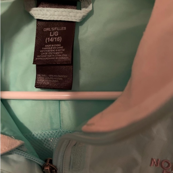 The North Face Women's Blue and White Jacket - Picture 3 of 4